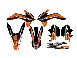 2013-2014 XC VIGOR Orange Senge Graphics Kit Compatible with KTM - Foto 1 di 4