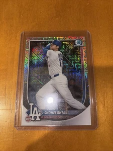 Shohei Ohtani - 2025 Bowman Chrome Mojo Refractor #17 - LA Dodgers - Bild 1 von 2