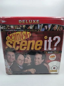 Scene It? SEINFELD Deluxe DVD Trivia Game Tin Box Brand New! Sealed! 2008  - Picture 1 of 7