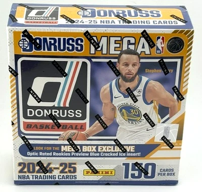 2024-25 DONRUSS 篮球 1 工厂密封 MEGA 盒亲笔签名独家命中 — 第 1/2 张图片