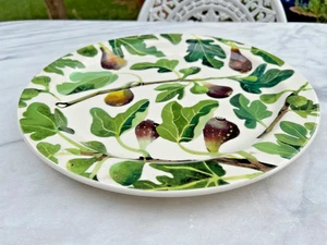Emma Bridgewater Vegetable Garden Figs Large Round Serving Plate / Platter new - Picture 1 of 8