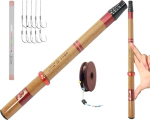 Telescopic Rod Kit Tenkara Fishing Rod Kit 20FT-Zoom Stream 4 Lengths Collaps... - Picture 1 of 7