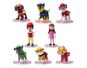 PAW PATROL Ryder CUCCIOLI SET 8 Figure 10cm Personaggi Torta CAKE TOPPERS - Imagen 1 de 1