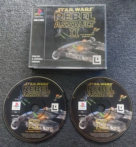 STAR WARS: REBEL ASSAULT 2, PS1, GOOD CONDITION, FAST DELIVERY - Picture 1 of 1
