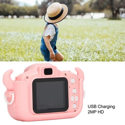 Kids Camera Toy 2MP HD Digital Photo Video Recorder Present With Games For Kit - Image 1 of 4