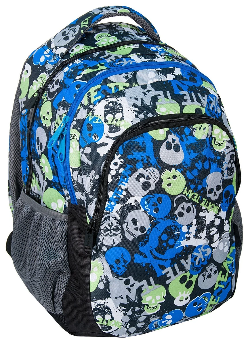 Skull Turnbeutel – Trendiger Baumwoll-Rucksack Mit Totenkopf-Print In 8 Farben, 12 Liter Fassungsvermögen