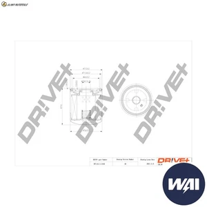 ÖLFILTER DP1110.11.0140 FÜR SUZUKI ESTEEM/BALENO SAMURAI/SUV/Closed/Off-Road 406 - Bild 1 von 9