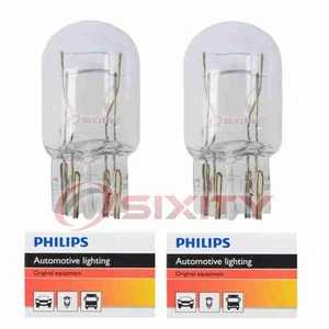 2 pc Philips Brake Light Bulbs for Buick Enclave Encore Verano 2008-2016 ci - Picture 1 of 5