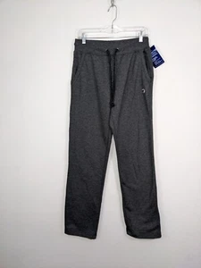 Pantalones para mujer Champion con parte inferior abierta suaves Powerblend bolsillos grises talla M nuevos con etiquetas - Imagen 1 de 12