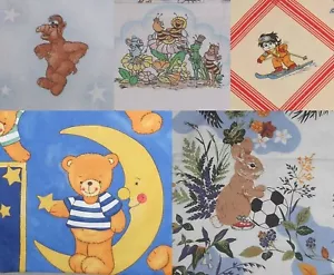 Einkaufstasche L: Alf Biene Maja Sport Billy Bär Reddy Kindertasche Stoff Beutel - Bild 1 von 9