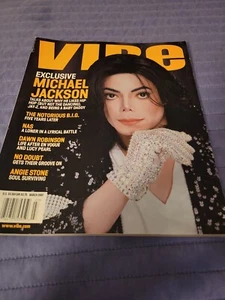 Vibe Magazine Michael Jackson March 2002 Vintage - Picture 1 of 4