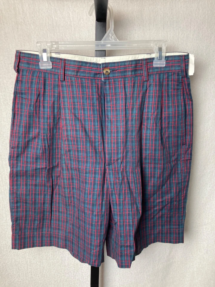 Jack Nicklaus Shorts Plaid Size 32 NEW - Image 1 of 4
