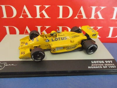 Die cast 1/43 Modellino Auto F1 Lotus 99T GP Monaco 1987 A. Senna - Immagine 1 di 4