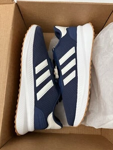 Adidas Cloudfoam Men's X_PLR Path Sneaker, Dark Blue/White/Gum Size 14 - Picture 1 of 11