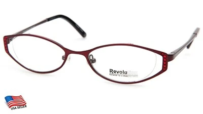 NEW Revolution REV654 RED LUST EYEGLASSES GLASSES FRAME 49-18-140 B29mm - Image 1 of 4