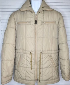 Vintage London Fog Outdoors Unlimited Men's Khaki Quilted Coat 38 Regular - Picture 1 of 12