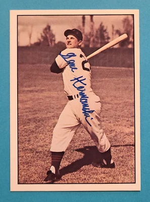 GENE HERMANSKI (Dec.) Signed 1979 TCMA History #165 Chicago Cubs Autograph Auto - Image 1 of 3