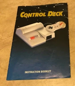 Top Loading System Control Deck Original NES Nintendo Instruction Manual Book - Picture 1 of 2