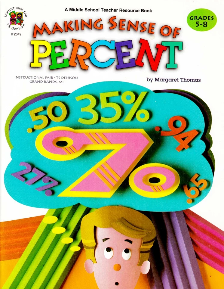 Making Sense of Percent by Margaret Thomas / Grades 5-8 / Lessons & Worksheets - Image 1 of 1
