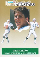 1991 Ultra Football All-Stars #5 Dan Marino
