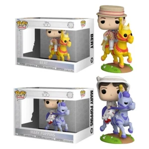 Brand New Funko Pop! Rides Disney 100 Set Bert #299 & Mary Poppins #300 Carousel - Picture 1 of 3