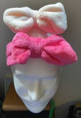 Diademas bebé niño/niña lazos (11 colores - felpa) ¡tan suaves! Nuevo. Ver fotos Foto 1 de 4