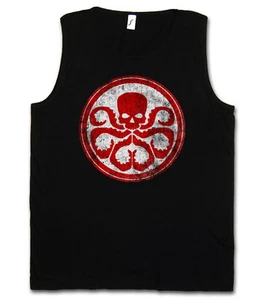 HYDRA VINTAGE LOGO II TANK TOP - Nick Marvel Agent SHIELD Fury Comic Movie Shirt - Picture 1 of 2