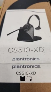 Plantronics CS510-XD Wireless Monaural Headset - Black (88284-01) New - Photo 1/1