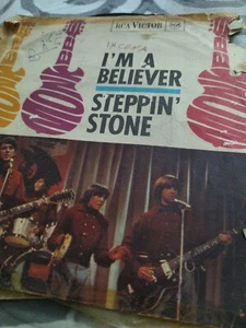 MONKEES I'm a believer / Steppin' stone 45 giri - Foto 1 di 2