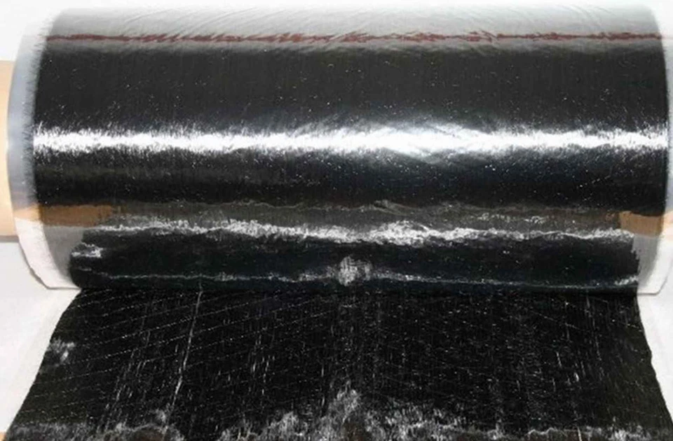 AT-VERBUNDWERKSTOFFE 1 lfm Carbongelege UD 50 g/m² Breite 50 cm Bootsbau Yachtbau Sportgeräte Rohre