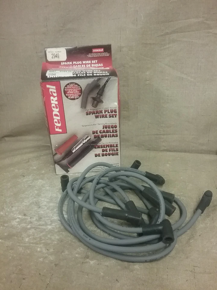 Nuevo Juego de cables de bujías federales genuinas 2949 Foto 1 de 2