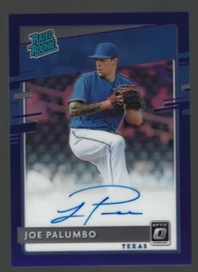 2020 DONRUSS OPTIC JOE PALUMBO RATED ROOKIE PURPLE PRIZM AUTO #ED109/125 - Picture 1 of 1