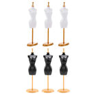  6 Stck. Kunststoff Modellständer Mini Actionfiguren Ornamenthalter