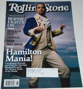 Rolling Stone Magazine Issue 1263 June 16 2016 Hamilton Mania Lin-Manuel Miranda - Picture 1 of 7