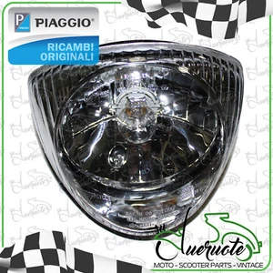 FARO FANALE LUCE ANTERIORE PER LIBERTY FLY BOULEVARD 50 125 150 PIAGGIO DERBI - Foto 1 di 3