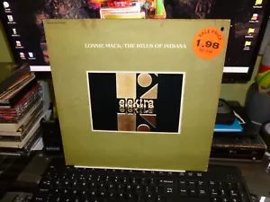 LONNIE MACK. " THE HILLS OF INDIANA " LP USA 1971, ELEKTRA LABEL. PROMO COPY. - Picture 1 of 6