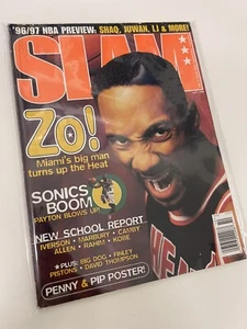SLAM Magazine #13 Alonzo Mourning (Oct. ‘96) Miami Heat - High Grade Condition - Picture 1 of 5