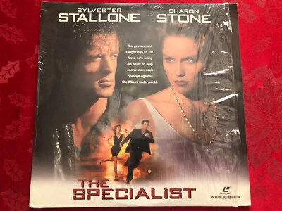THE SPECIALIST - Sylvester Stallone + Sharon Stone Thriller Laserdisc -Mint Disc - Image 1 of 4