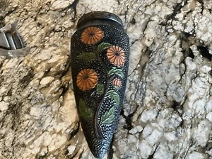 Vintage Ceramic Flowered Wall Pocket Hallmarked - Picture 1 of 4
