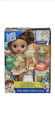 Baby Alive Magical Mixer Doll Tropical Treat With Blender Pineapple • 26$