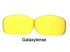 Galaxy Replacement Lenses For Oakley Valve OO9236 Sunglasses Yellow Night Vision