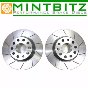 DISCOS DE FRENO TRASEROS RANURADOS AUDI 100 2.2 QUATTRO TURBO C3 1989-1991 245mm - Imagen 1 de 2