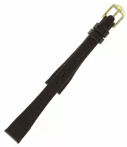 Hirsch 12mm Genuine Lizard Leather Short Brown Womens Watch Strap NOS - Picture 1 of 2