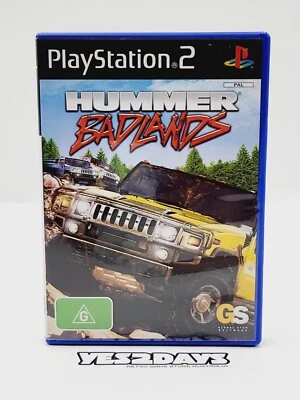 Hummer Badlands PS2 - PlayStation 2 Game - Complete With Manual  & Mint Disc  - Image 1 of 3