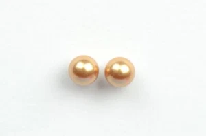 Women Sterling Silver 925 handmade earrings with swarovski crystal pearl - Picture 1 of 12