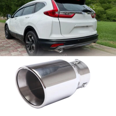 1PCS For Honda CR-V CRV Car Exhaust Pipe Tip Rear Tail Throat Muffler Stainless Foto 1 de 4
