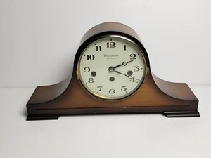 VTG Bulova Westminster manual wind Chime Clock Franz Hermle 2j movement SERVICED - Picture 1 of 4