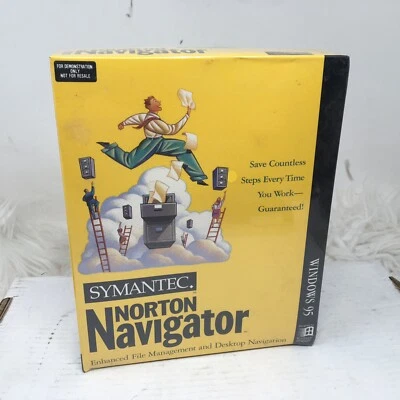 Vintage Symantec Norton Navigator for Windows 95 Sealed - Image 1 of 4