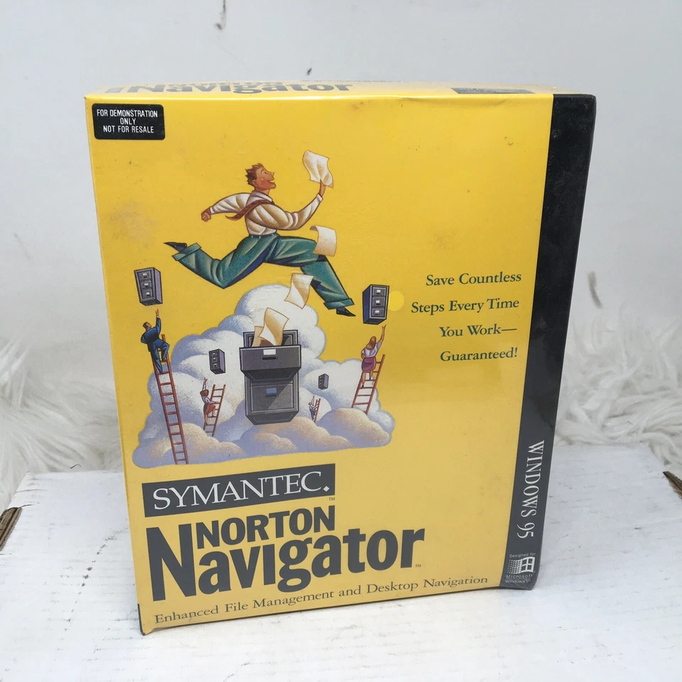 Vintage Symantec Norton Navigator for Windows 95 Sealed - Image 1 of 4