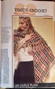 24 Volumes Revues Tricot crochet 200 modèles vintage Année 1976 1977 complètes - Imagen 1 de 5